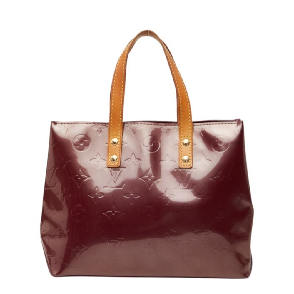 Louis Vuitton Monogram Vernis Lead PM Handbag M91993 Amarante Purple Patent L...